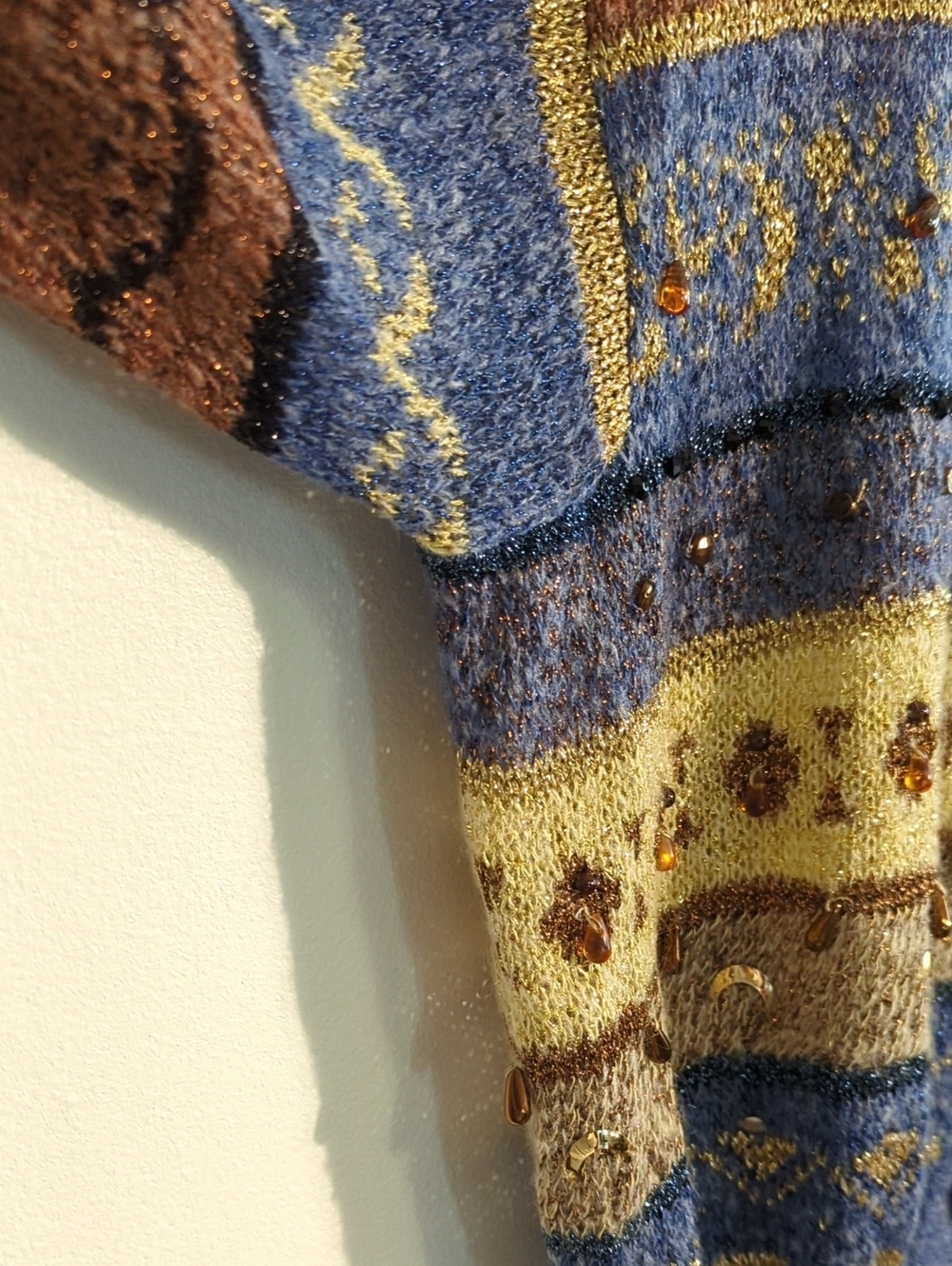 KRIZIA MAGLIA patterned cardigan sweater - size medium - Picture 5 of 10
